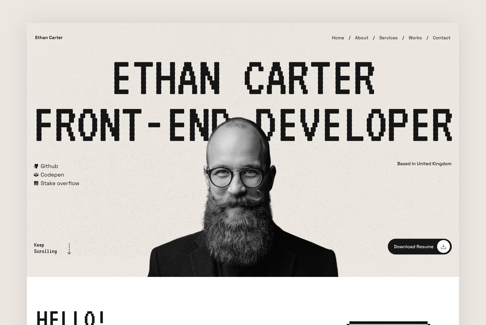 DevNox - A Modern Portfolio Joomla Template for Developers/IT Experts